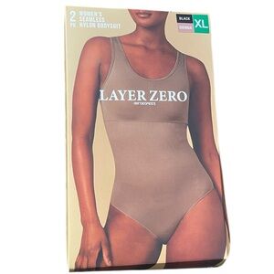 32 Degrees Layer Zero Women's Seamless Nylon Bodysuit